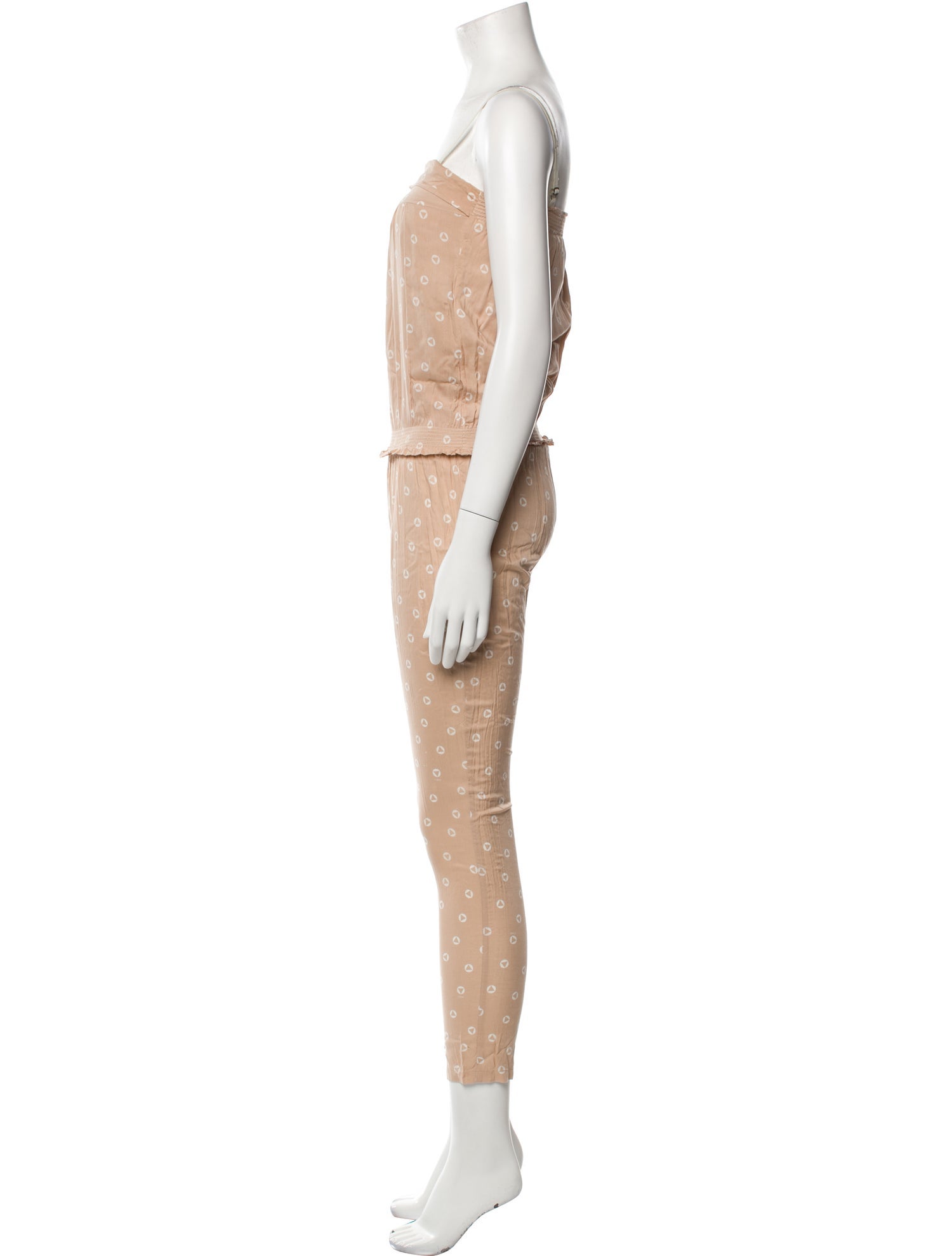 Chloé Square Neckline Jumpsuit