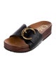 Chloé Leather Slides