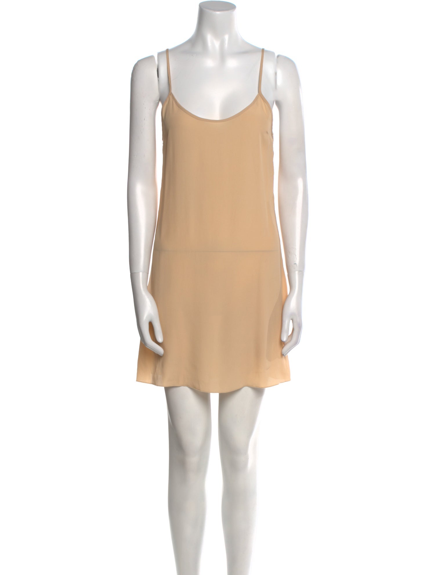 Chloé Scoop Neck Mini Dress