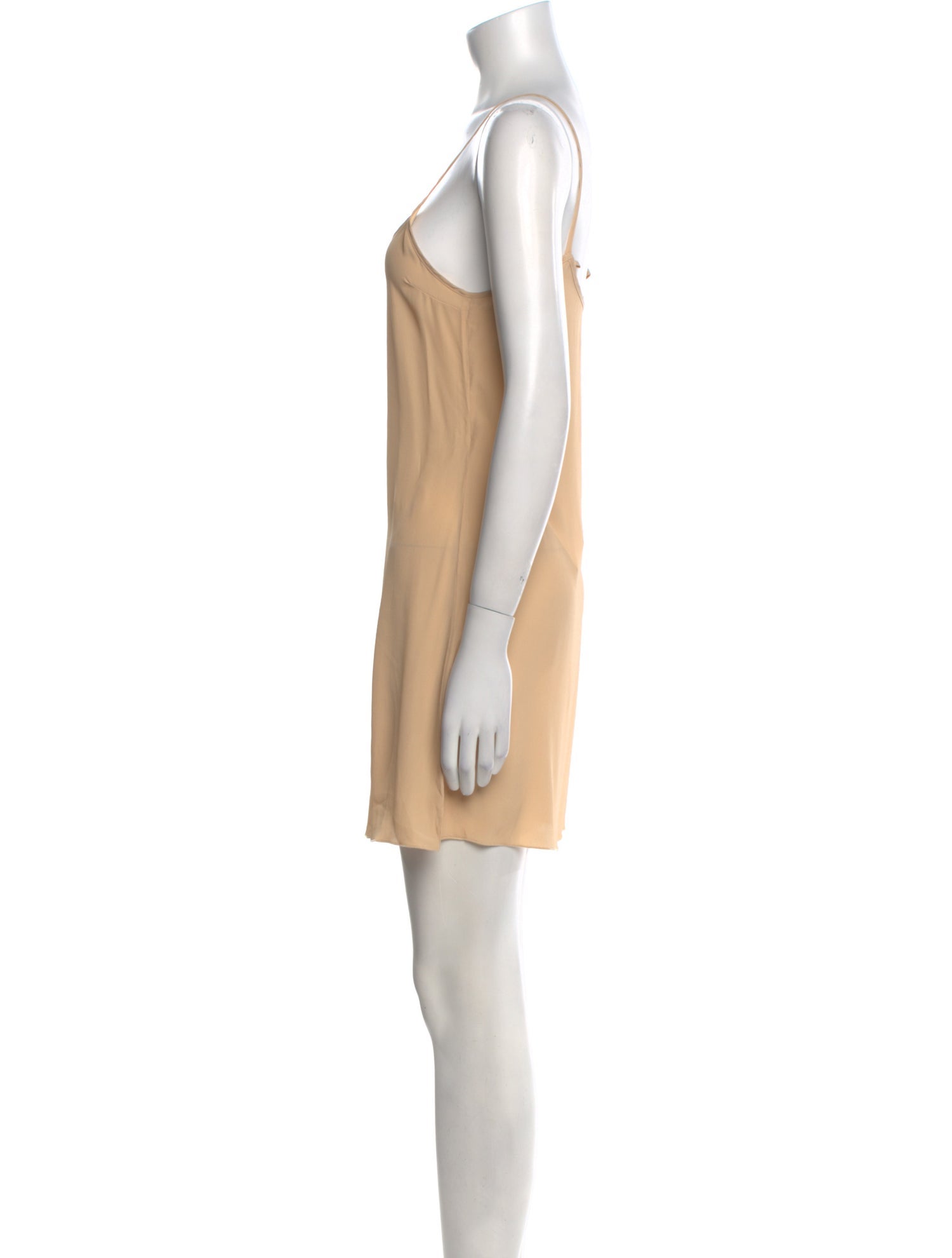 Chloé Scoop Neck Mini Dress