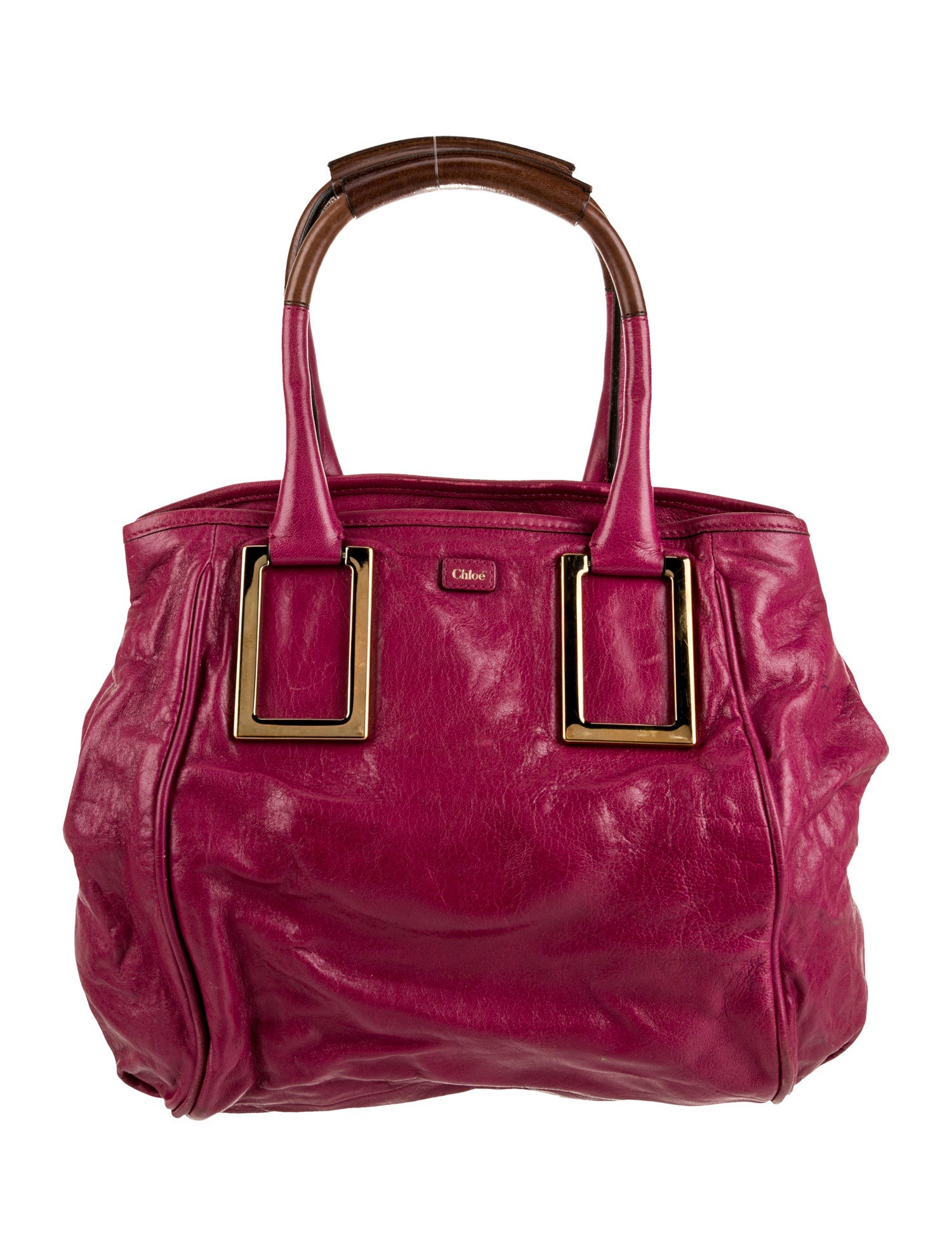 Chloé Leather Top Handle Bag