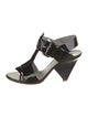 Chloé Patent Leather T-Strap Sandals