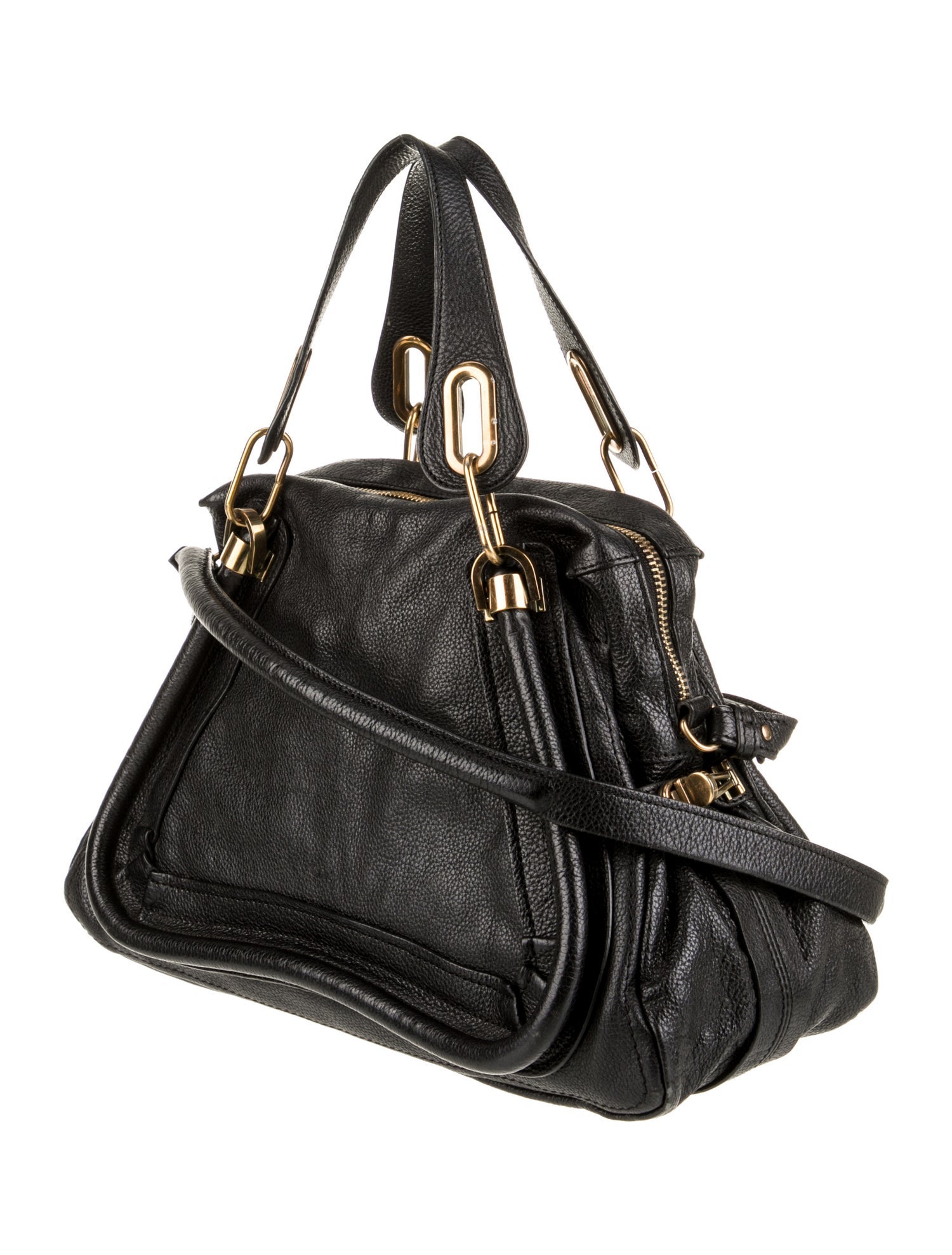 Chloé Leather Top Handle Bag