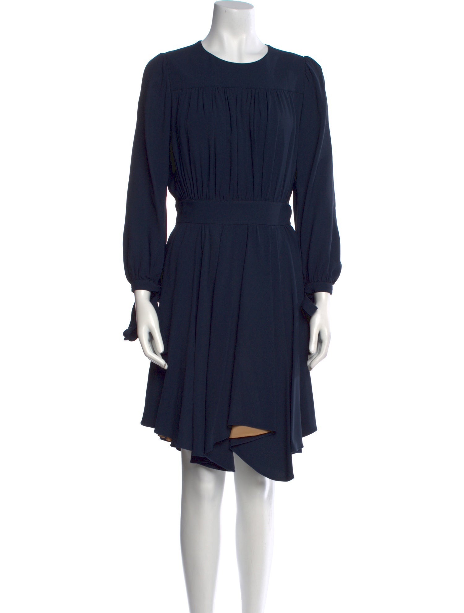 Chloé Crew Neck Knee-Length Dress