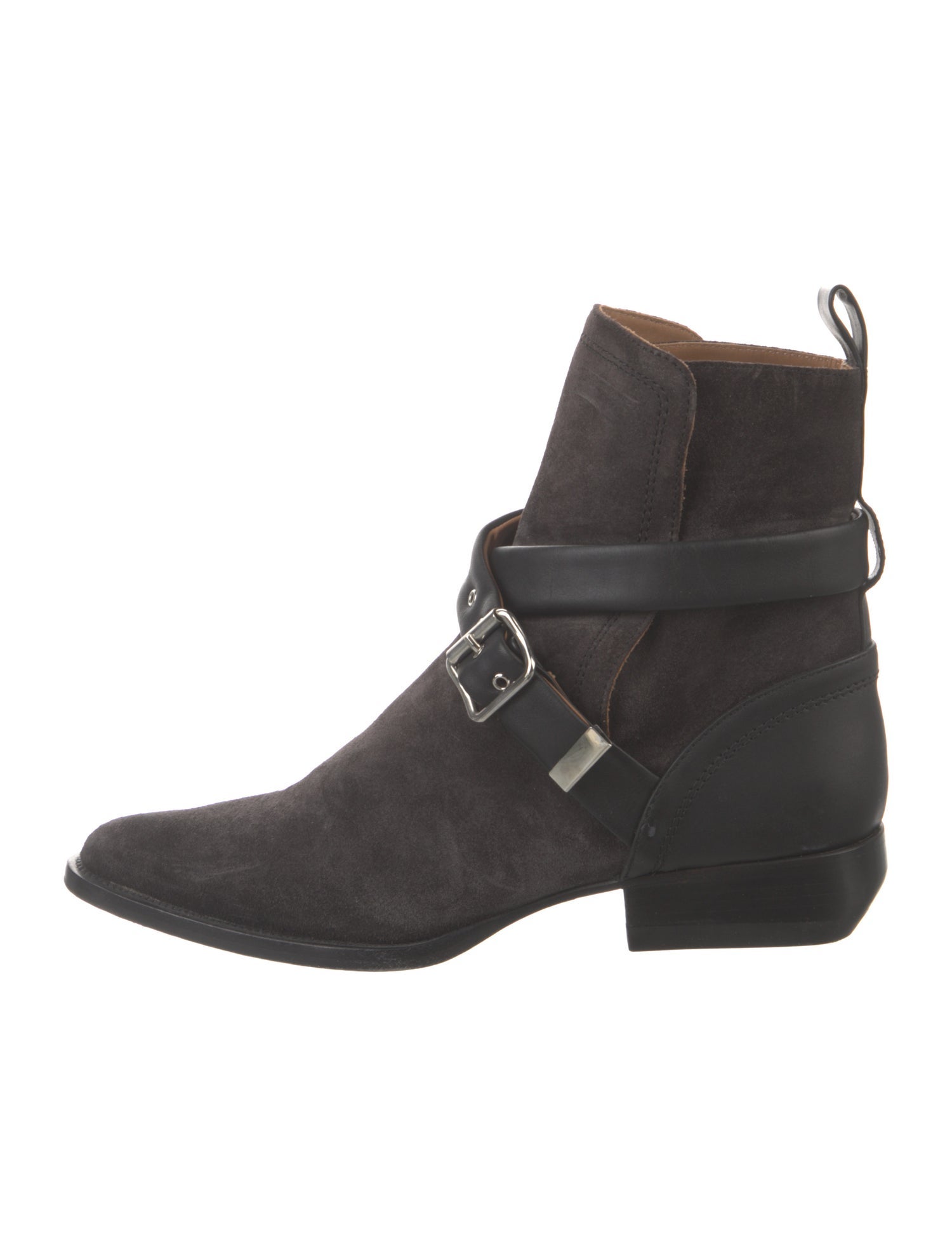 Chloé Suede Moto Boots