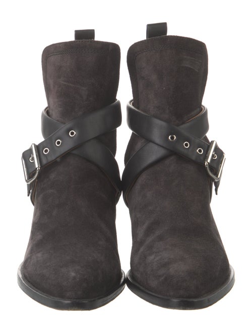 Chloé Suede Moto Boots