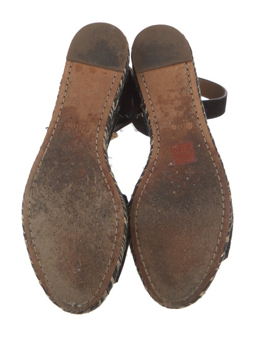 Chloé Suede Scalloped Accent Espadrilles