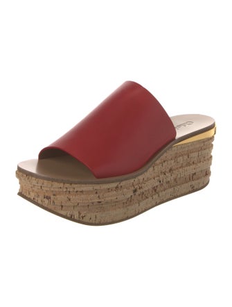 Chloé Leather Slides