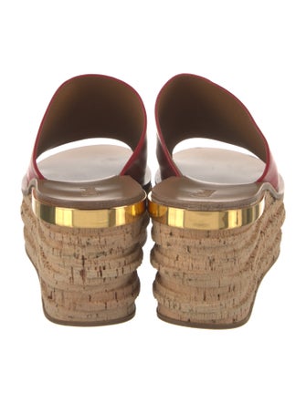 Chloé Leather Slides