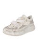 Chloé Canvas Mesh Accents Sneakers