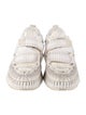 Chloé Canvas Mesh Accents Sneakers