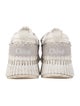 Chloé Canvas Mesh Accents Sneakers