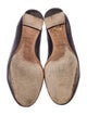 Chloé Leather Scalloped Accent Ballet Flats