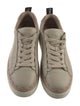 Chloé Leather Scalloped Accent Sneakers