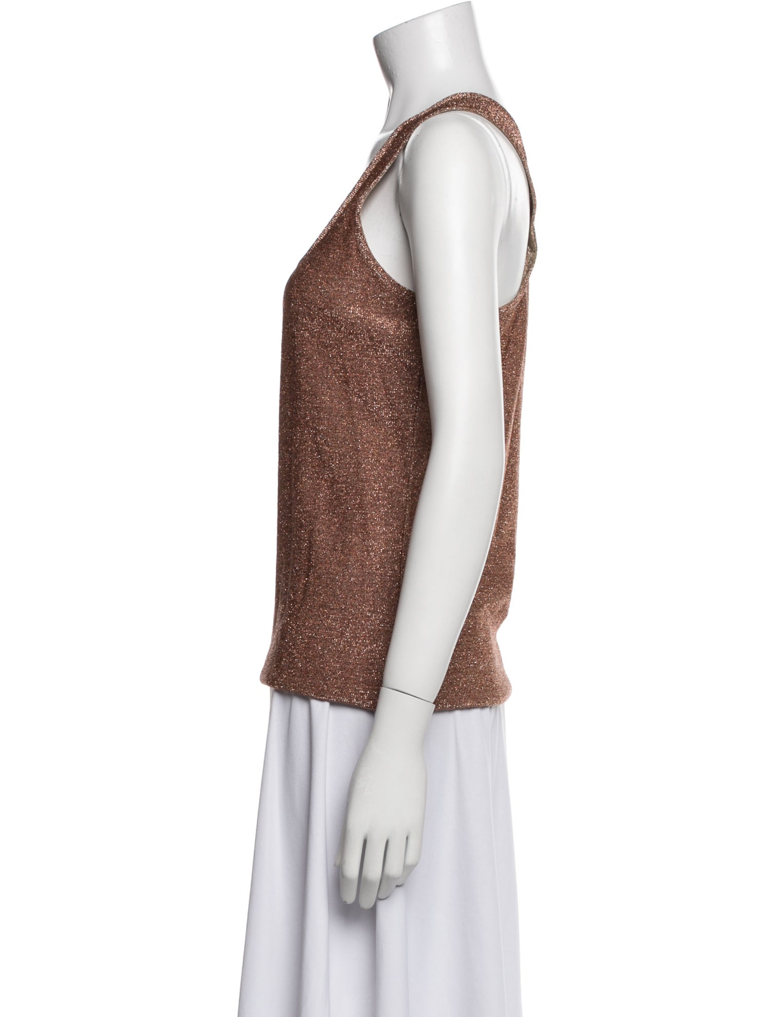 Chloé Square Neckline Sleeveless Top w/ Tags