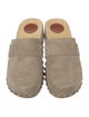 Chloé Suede Studded Accents Mules
