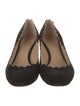 Chloé Suede Scalloped Accent Pumps