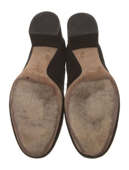 Chloé Suede Scalloped Accent Pumps