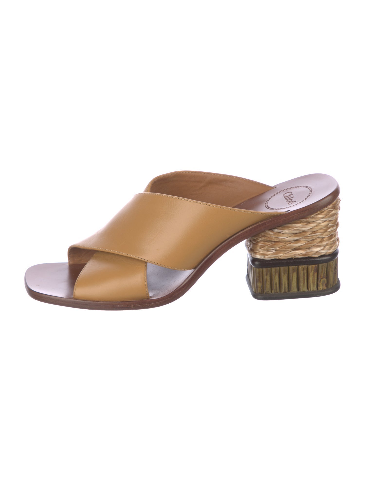 Chloé Leather Slides