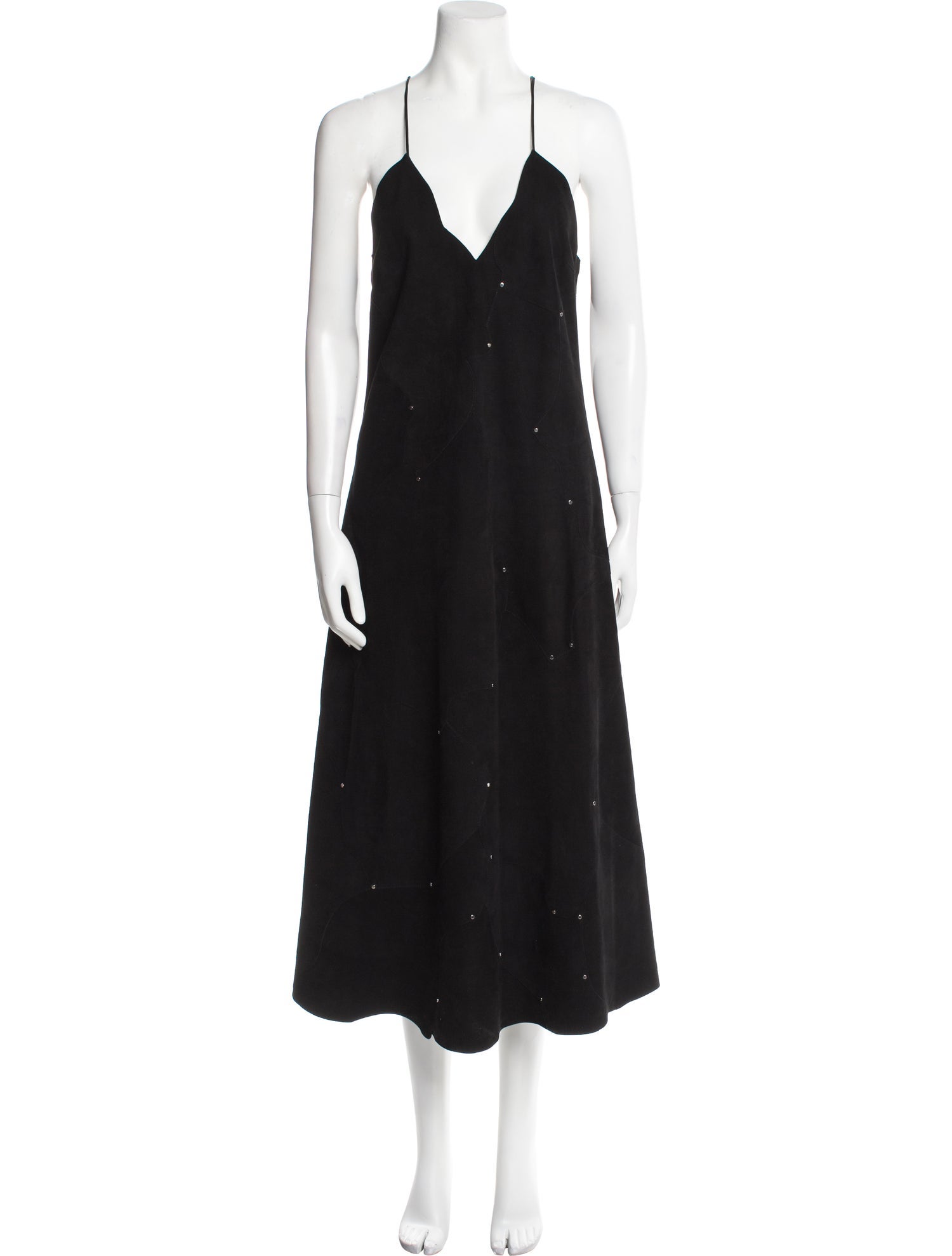 Diane von Furstenberg Layla Metallic-Accented Dress - Brown