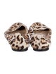 Chloé Ponyhair Animal Print Ballet Flats