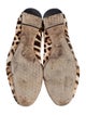 Chloé Ponyhair Animal Print Ballet Flats