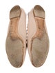 Chloé Leather Scalloped Accent Ballet Flats