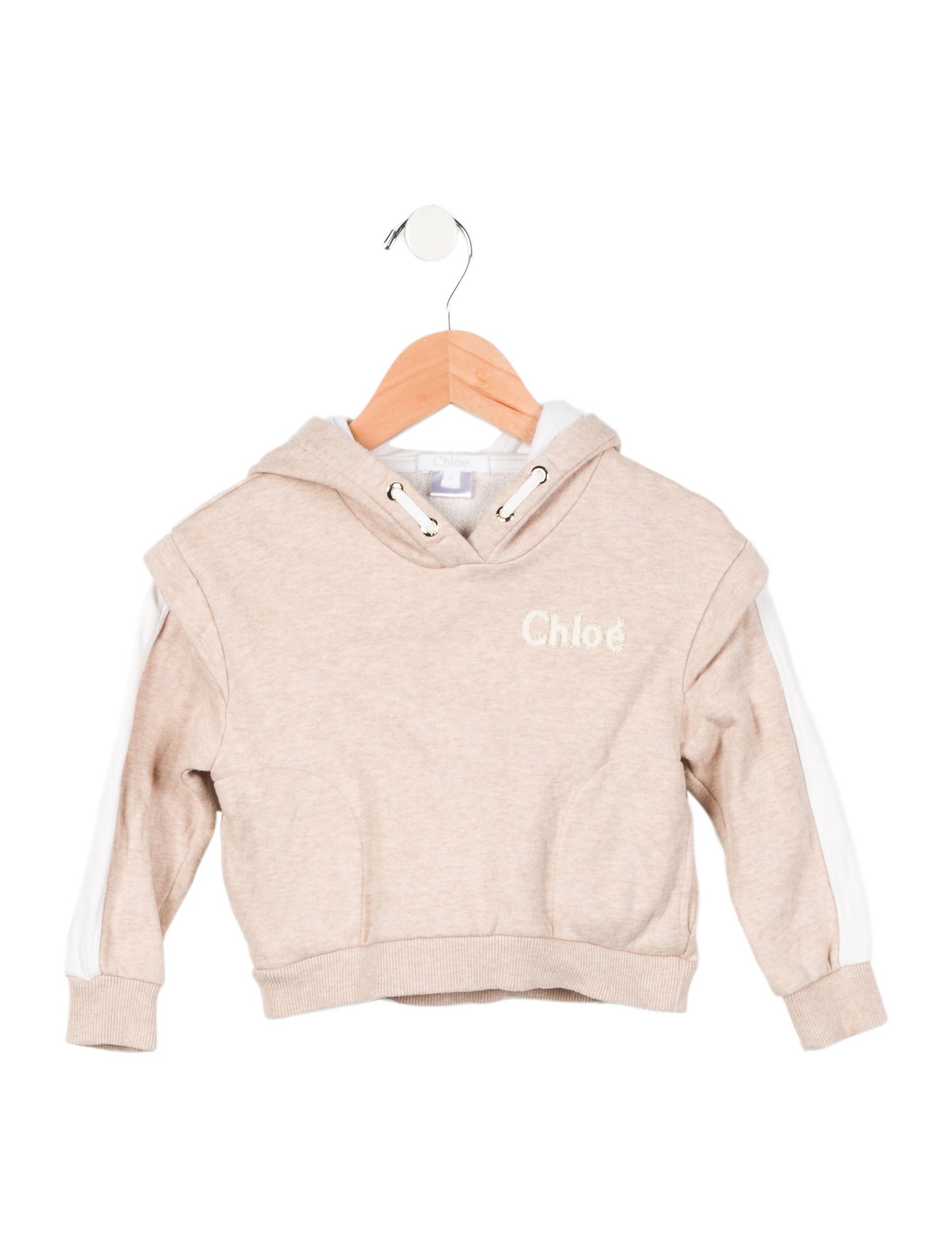 Chloé Toddler Girls' Logo Hooded Sweatshirt