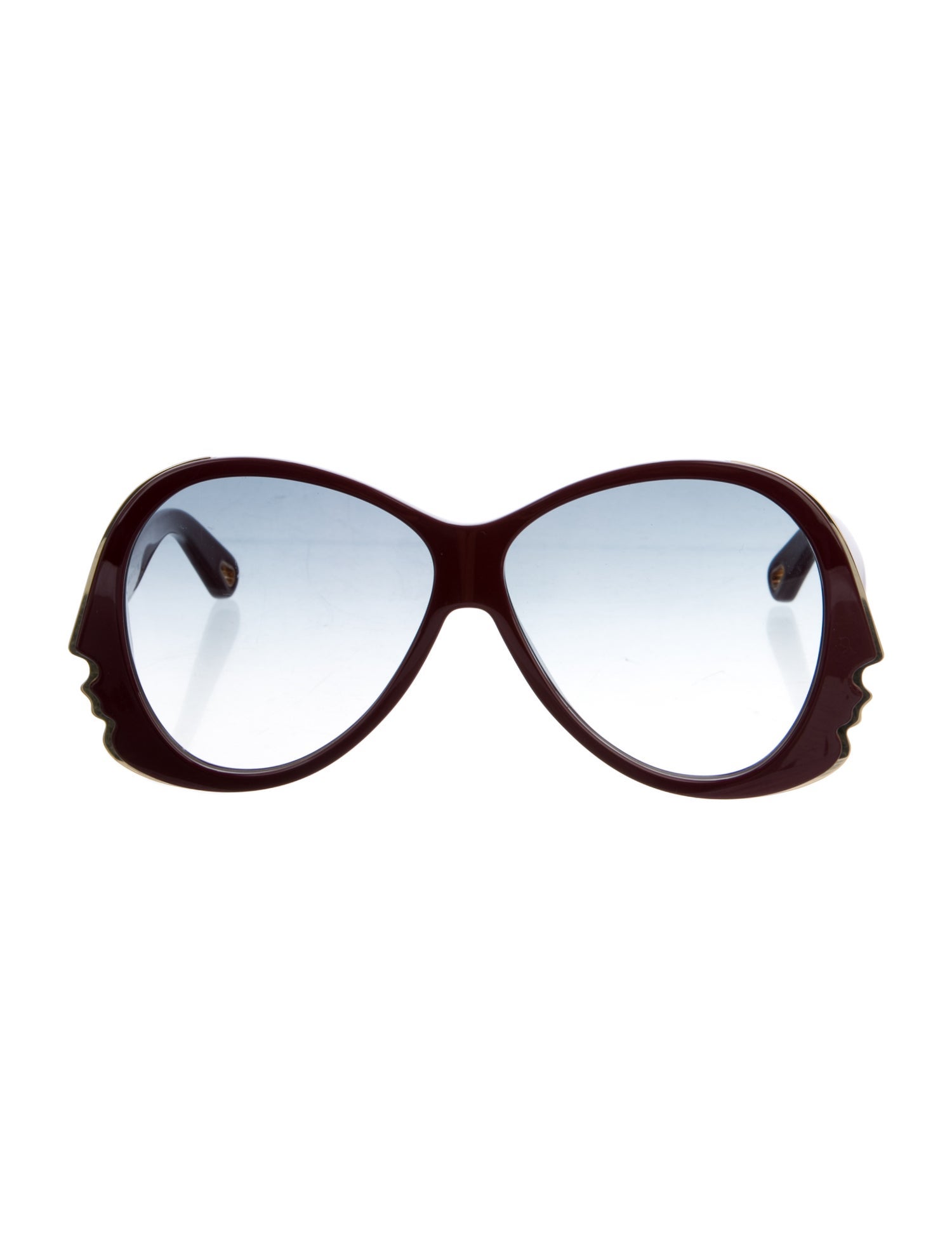 Chloé Oversize Gradient Sunglasses