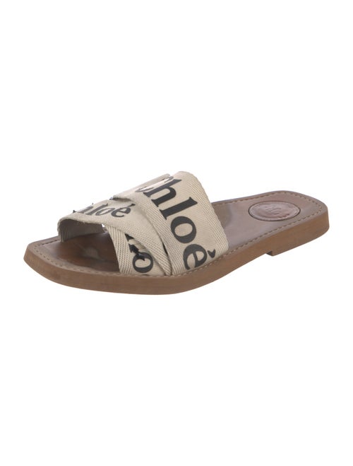 Chloé Canvas Printed Slides