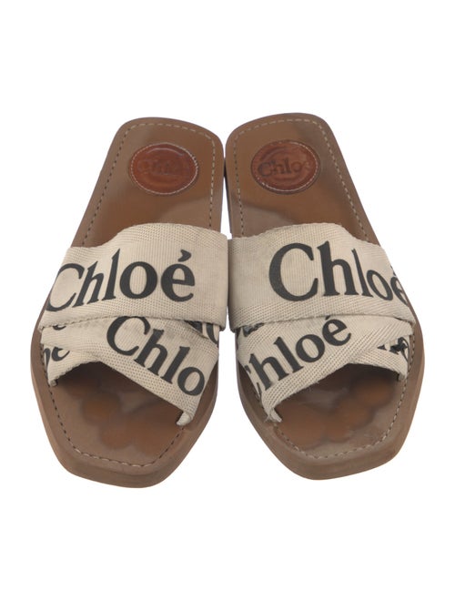 Chloé Canvas Printed Slides