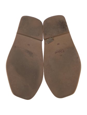 Chloé Canvas Printed Slides