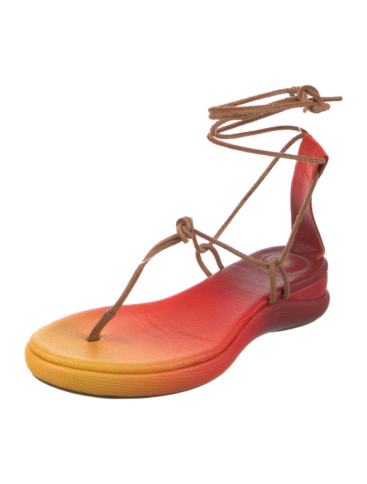 Chloé Leather Slingback Sandals