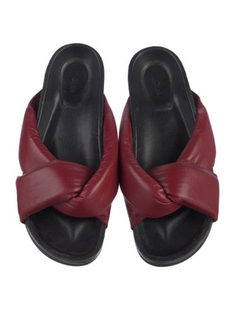 Chloé Leather Slides