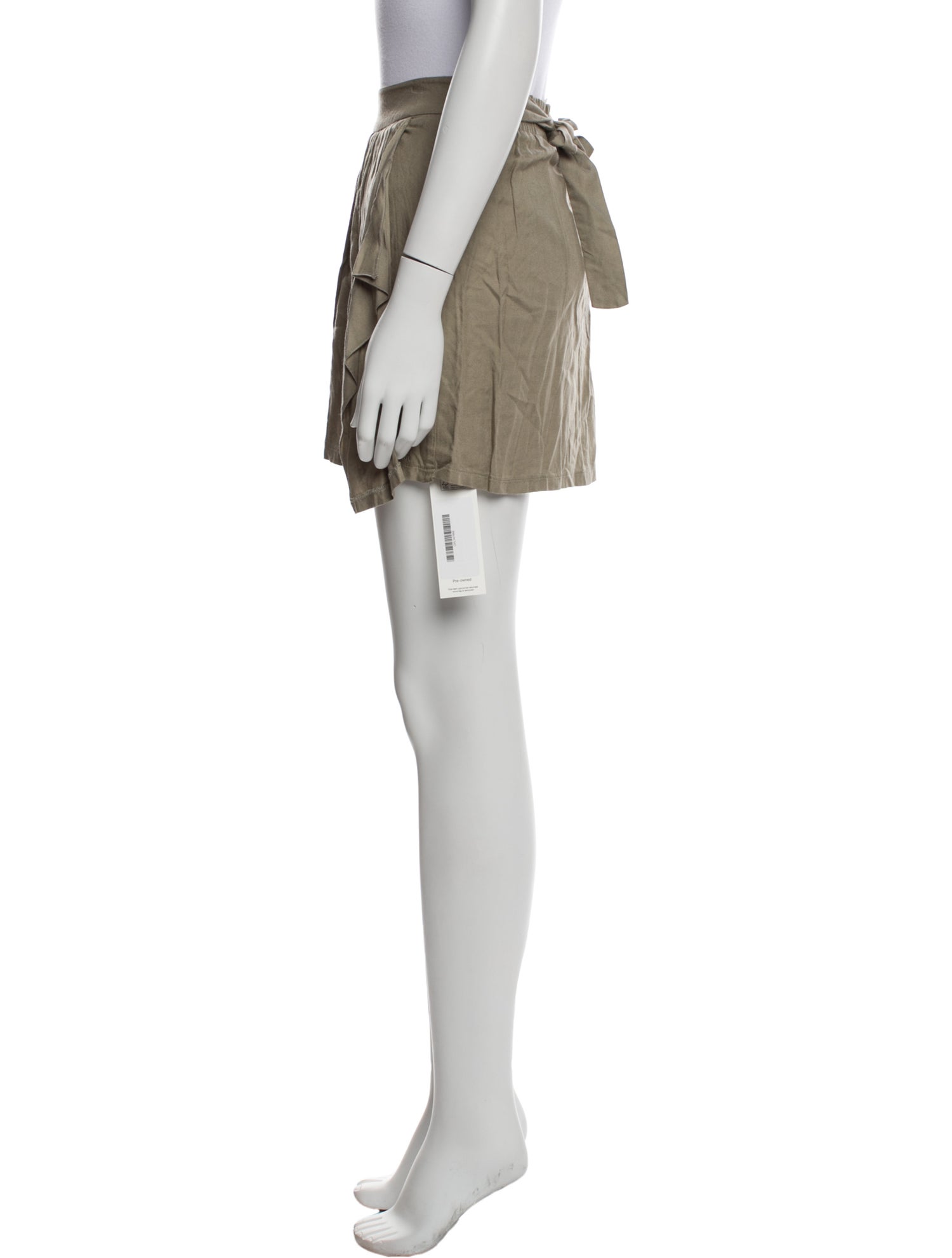 Chloé Embroidered Accent Mini Skirt