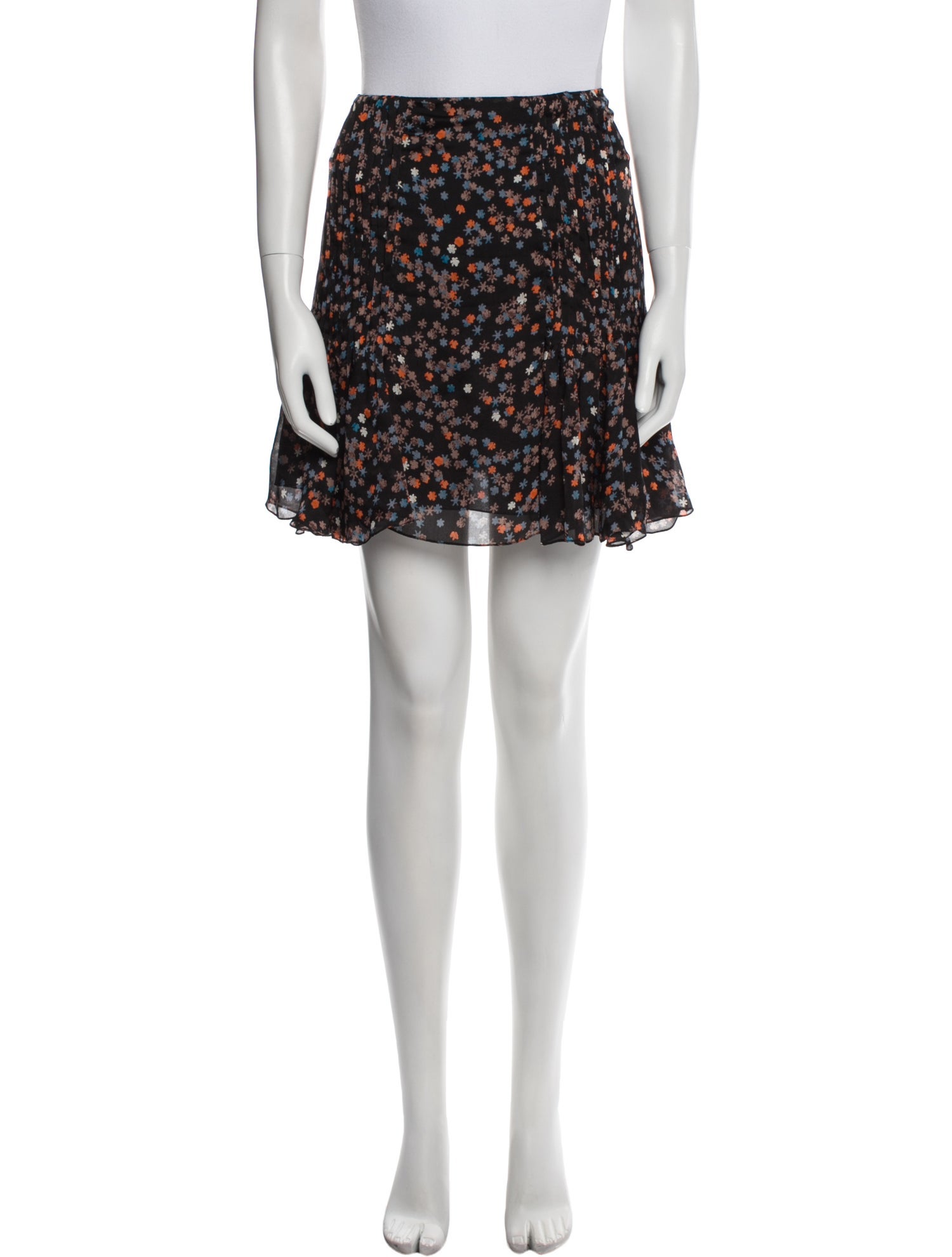 Chloé Silk Mini Skirt