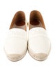 Chloé Leather Crochet Trim Espadrilles