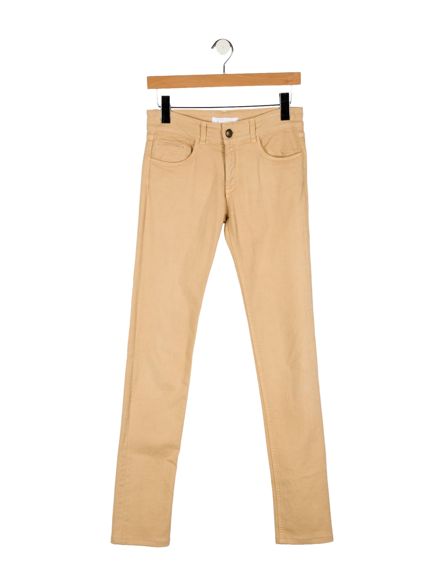 Chloé Mid-Rise Straight Leg Jeans