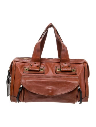 Chloé Leather Top Handle Bag