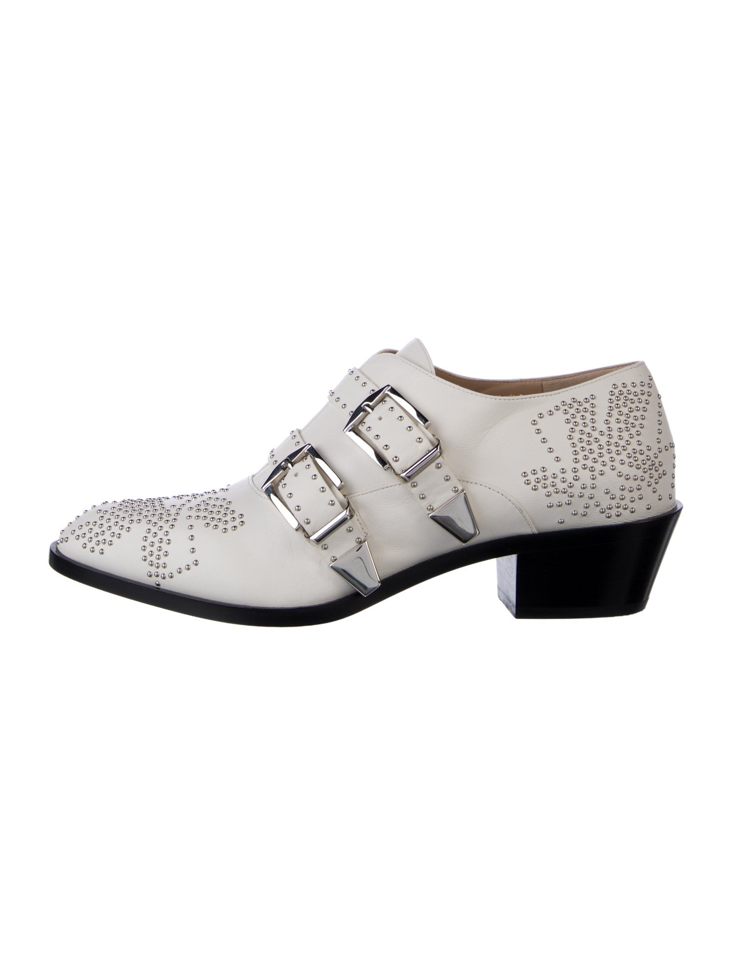 Chloé Leather Patterned Boots