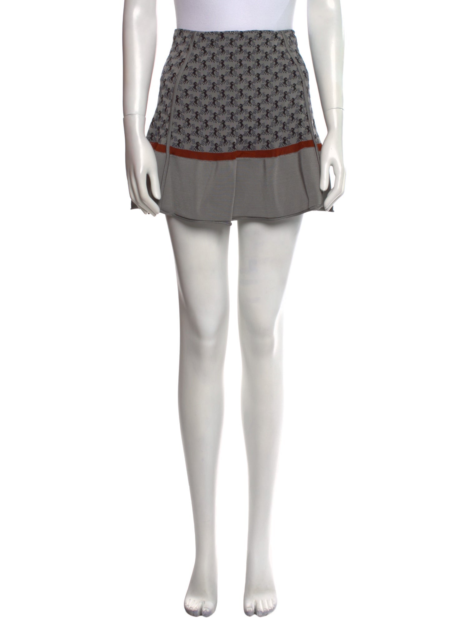 Chloé Printed Mini Skirt