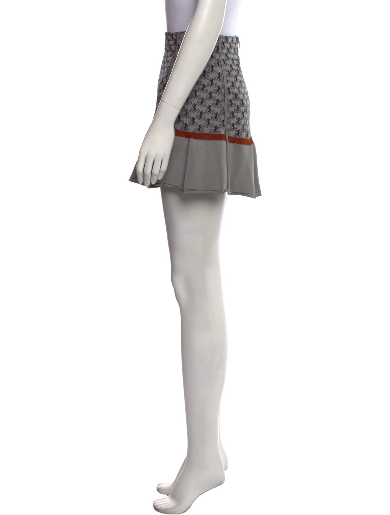 Chloé Printed Mini Skirt