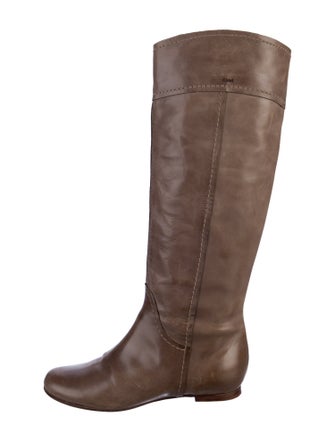 Chloé Leather Riding Boots