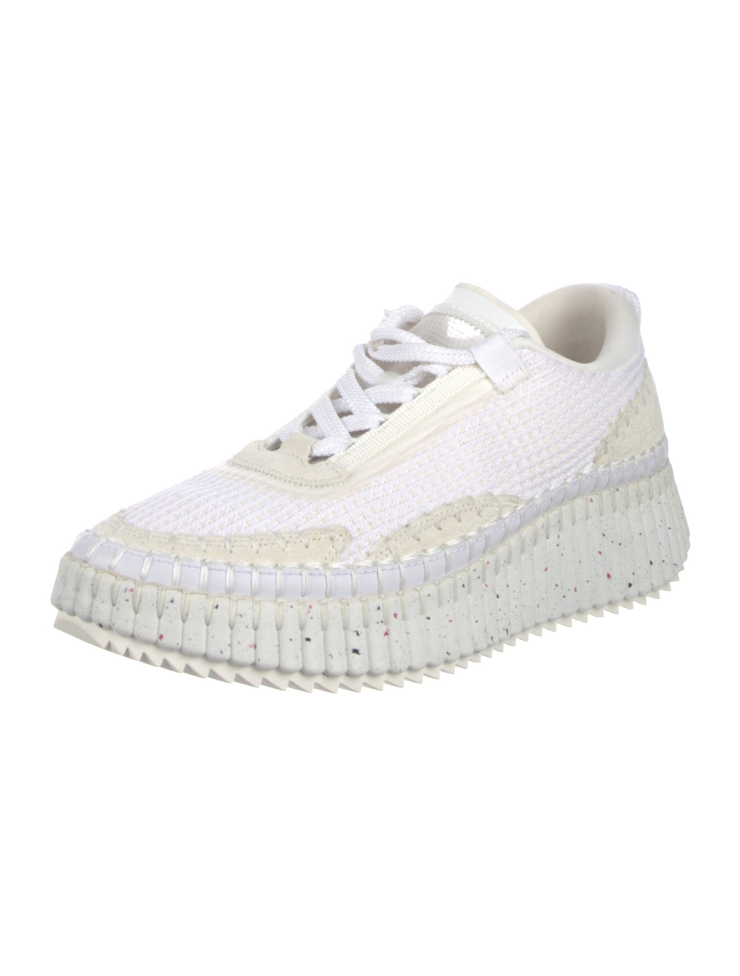 Chloé Whipstitch Trim Sneakers