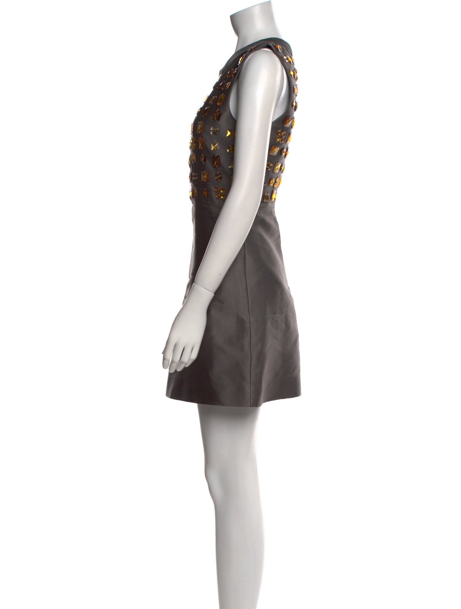 Chloé Crew Neck Mini Dress