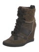 Chloé Suede Lace-Up Boots