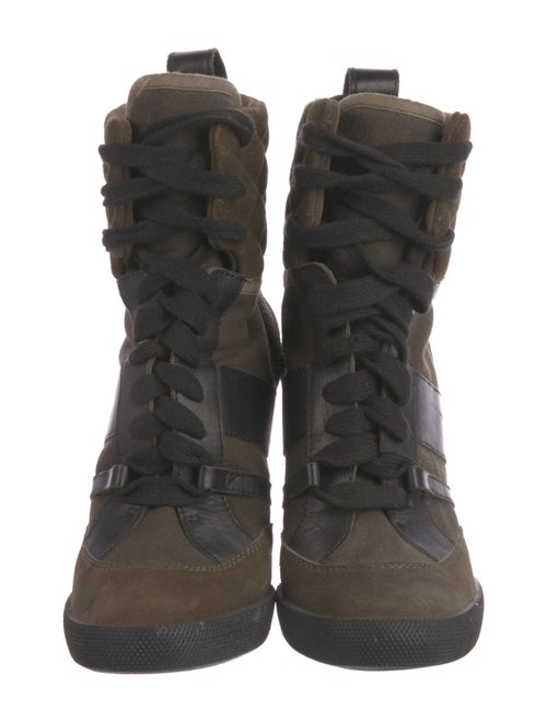 Chloé Suede Lace-Up Boots