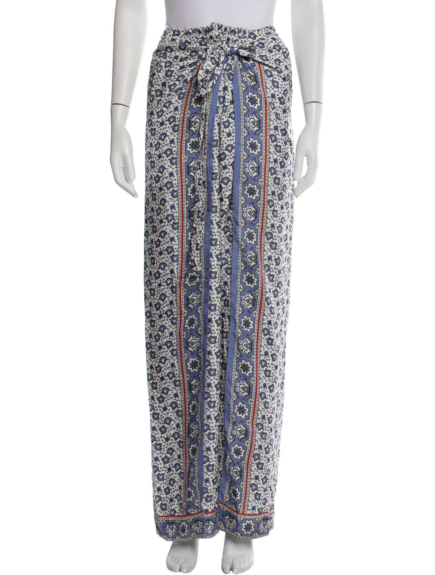 Chloé Silk Wide Leg Pants