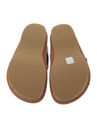 Chloé Leather Slides