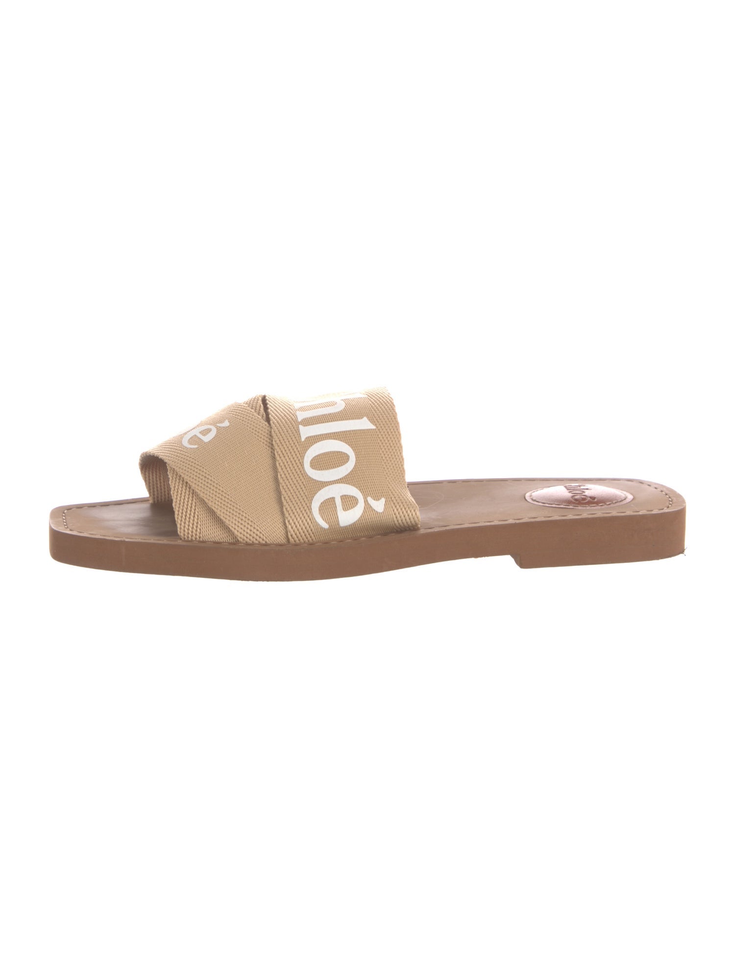 Chloé Canvas Printed Slides
